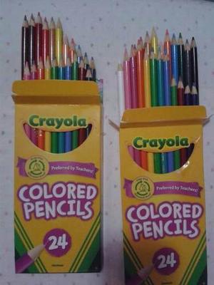 Colores Crayola De 24