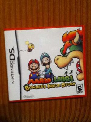 Juego Mario E Luigi Bowser's Inside Story Nintendo Ds