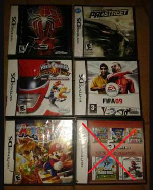 Juegos Para Nintendo Ds Power Ranger, Fifa, Mario