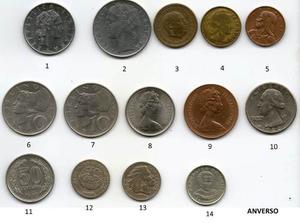 Monedas De Colección (lote De 14)