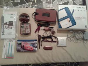 Nintendo Ds I Xl Azul 4 Juegos Y Full Accesorios