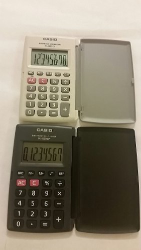 Calculadora Casio Hl-820lv 8 Digitos De Bolsillo Con Tapa