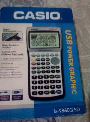 Calculadora Casio Usb Power Graphic Fx g Sd