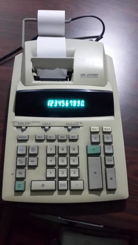 Calculadora Sumadora Casio Dr-210hd