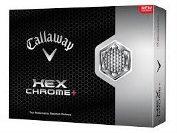 Callaway Hex Chrome Pelotas Blanca Caja 12 Und.