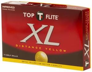 Pelotas De Golf Top Flite Xl Distance Yellow (3 Bolas)