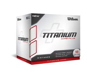Pelotas De Golf Wilson Titanium Core + Plus