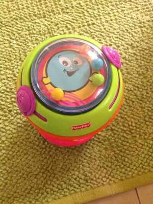 Rodillo Musical Fisher Price Luces Gira Y Gatea!