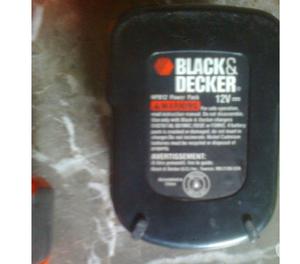 Taladro Inalambrico Black & Decker 12v