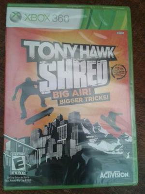 Tony Hawk Shred Xbox 360 Nuevo Sellado Oferta!!