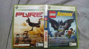 Vídeo Juego Xbox 360 Doble (batman Lego Y Pure) Original.