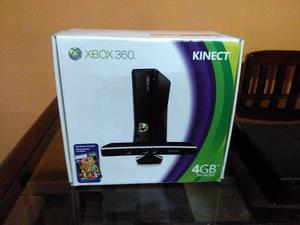 Xbox 360 E4gb+250 + Con Control Inalámbrico+kinect+7 Juegos