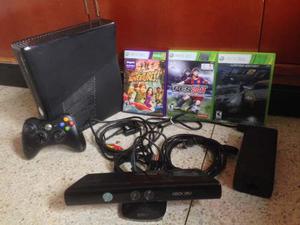 Xbox 360 Kinect Con 3 Juegos