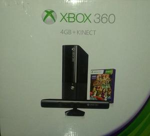 Xbox 360 Sli 4gb + Kinect