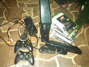 Xbox 360 Slim 4 Gb 11 Juegos Originales Negociable
