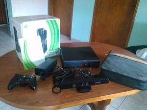 Xbox 360 Slim En Su Caja, Chip Lt 3.0 + Kinect + 100 Juegos