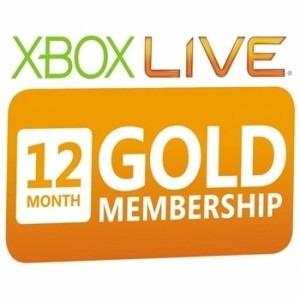 Xbox Live Gold 12 Meses