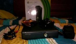 Xbox Slim Chispeado Con Dos Controles Y Rgh
