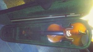 Excelente Violin 4/4 Marca Paganine Con Su Estuche
