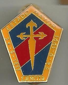 Insignia De Cargo De La Jefatura De Estado Mayor