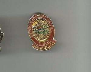 Insignia Extinto Pin Magistrado Tsj Pin