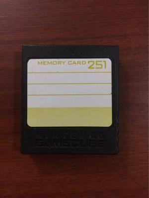 Memoria Gamecube 251 Bloques