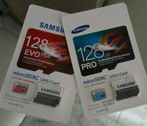 Microsd 128gb Samsung Clase 10 Para Cámaras Smartphone