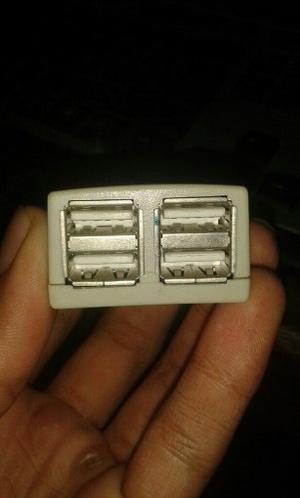 Multiplicador 4 Puertos Usb Hub