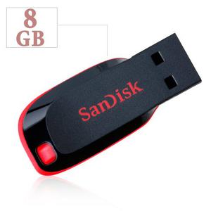 Pendrive 8gb Sandisk Original - Nuevo! - 8 Gigas