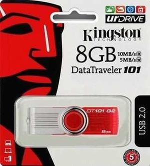Pendrive Kingston 8 Gb - Usb 2.0 - Data Traveler 101