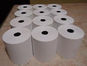 Rollo De Papel Bond De 76mm X 40 Mts Para Parley Loteria