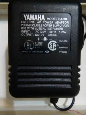 Adaptador Yamaha Para Musicales 120v A 12v Bs