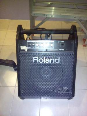 Amplificador Para Bateria Roland Pm-10 De 30w-10