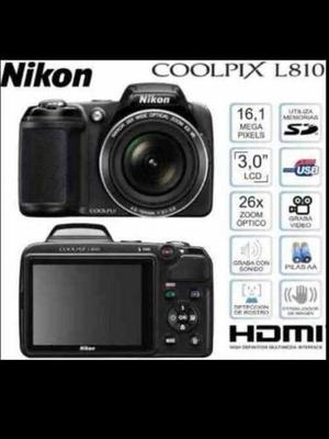 Camara Nikon Coolpix L810 (negociable)