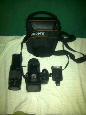 Camara Sony Alpha A58 Full Accesorios Se Cambia