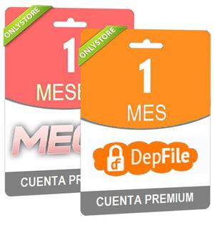 Cuentas Premium Mega Y Depfile 30 Dias Envio Inmediato
