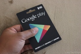 Tarjetas Google Play. Entrega Inmediata