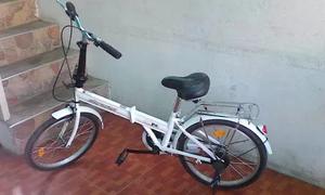 Bicicleta Rin 20 Blanca Nueva