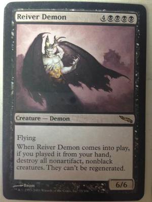 Carta Magic Reiver Demon