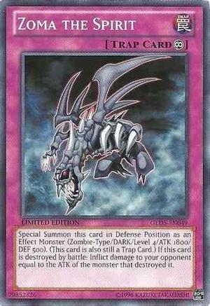 Carta Original De Yugi Oh Zoma The Spirit Limited Edittion