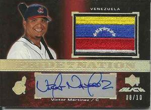 Victor Martinez,  Upper Deck Black, Pride Of A Nation