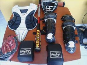 Traje De Catcher Marca Easton Completo