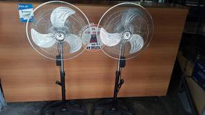 Ventilador Huracan 18 Pulgadas 3 Velocidades Bocina Bronce