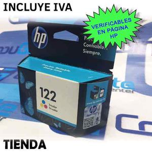 Cartucho Hp Verificable 122 Color 122c  Tienda Fisica