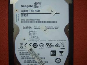 Disco Duro Para Laptop Seagate De 320 Gb rpm Como Nuevo