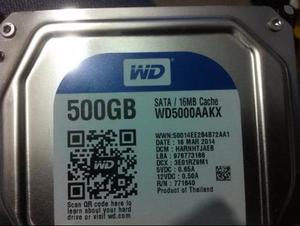 En Venta Disco Duro De 500 Gb Wd Como Nuevo