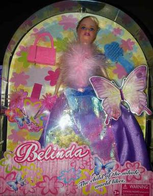 Muñeca Barbie Belinda Con Vestido De La Gala Y Accesorios