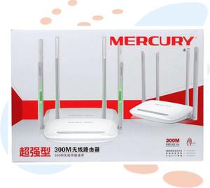 Router Inalámbrica 300mbps 4 Anterna Torbo Mercury Mw 325r