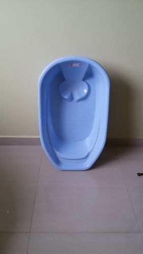 Bañera Azul Para Bebe