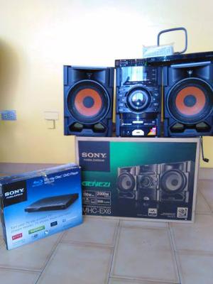 Combo Equipo De Sonido Genezi Y Bluray Sony